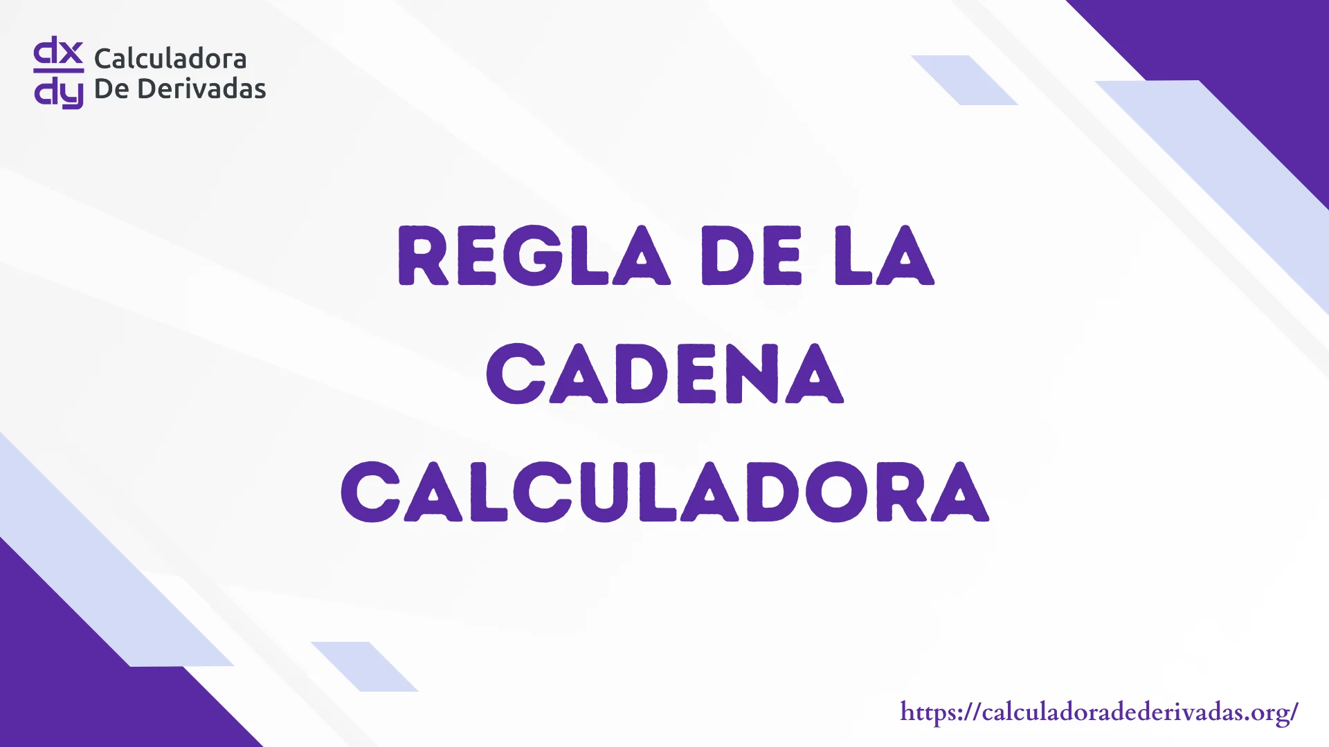 Calculadora de reglas de cadena con pasos