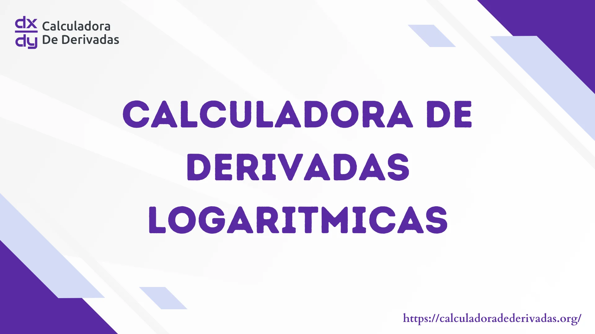 Calculadora de derivadas logarítmicas con pasos