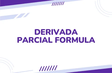 Derivada Parcial Formula