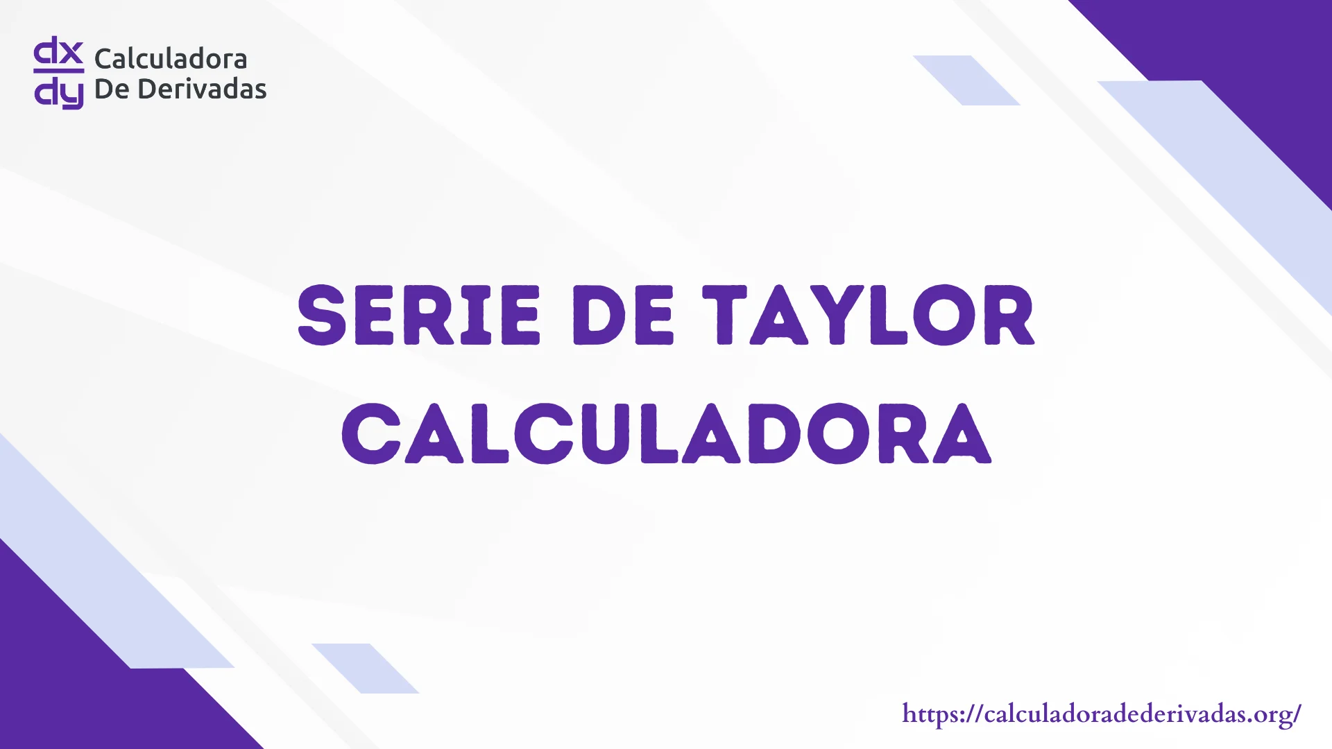 Serie De Taylor Calculadora - Paso a Paso